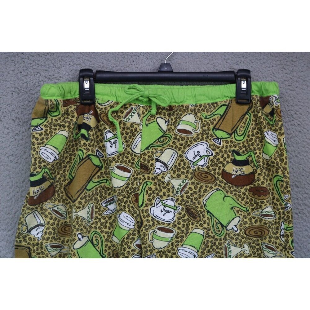 Needy Me Pajama Set-"I Need Caffeine"-Size Large-Drawstring - Picture 5 of 16